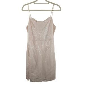 Lulus Sequin Sparkle Mini Dress Size Small
